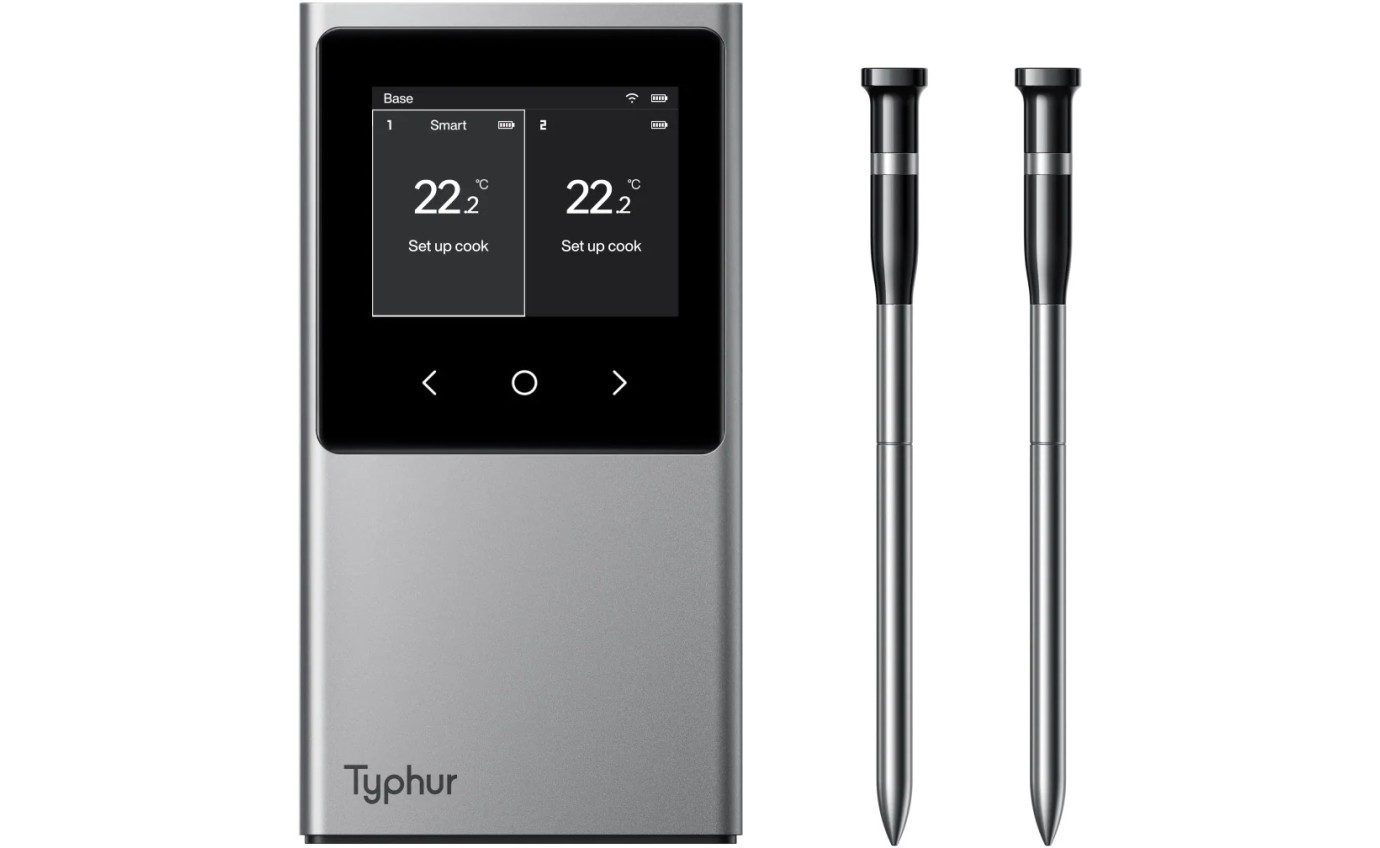 Typhur Sync Dual Wireless 2 Probe Meat Thermometer WT03