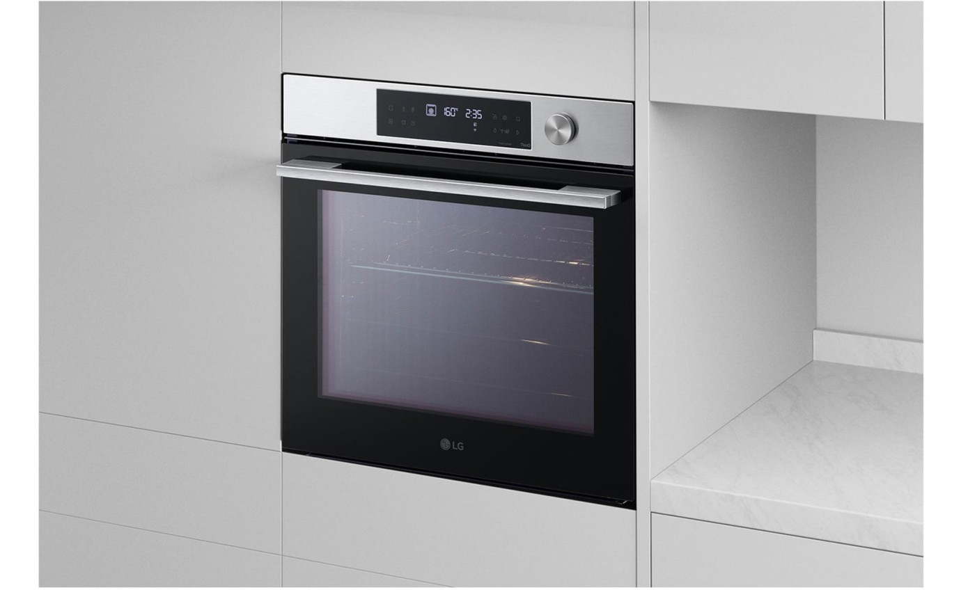 LG 76L InstaView Series 7 Pyrolytic Oven (Stainless Steel) BO607G1S4