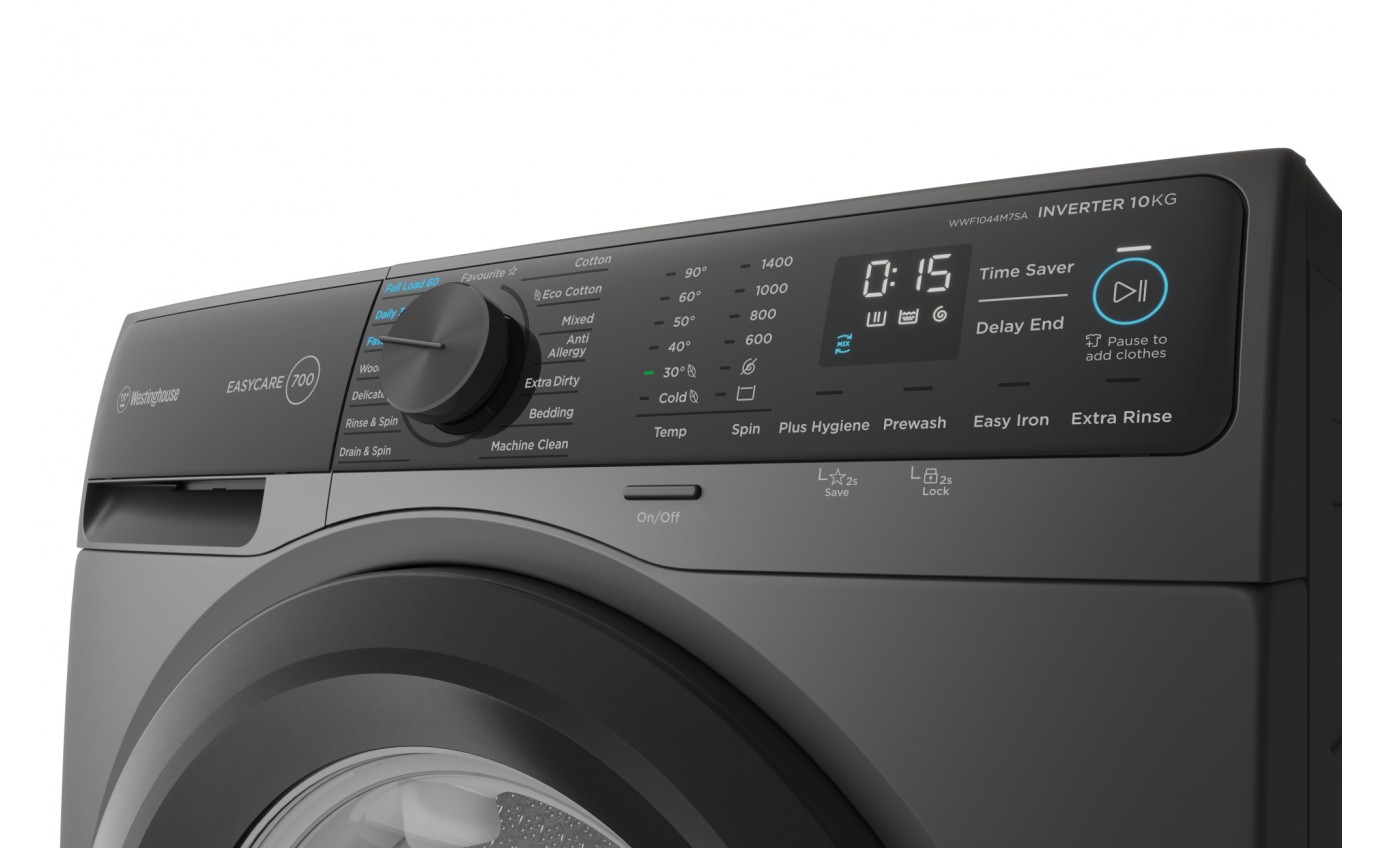 Westinghouse 10kg EasyCare Front Load Washer WWF1044M7SAS