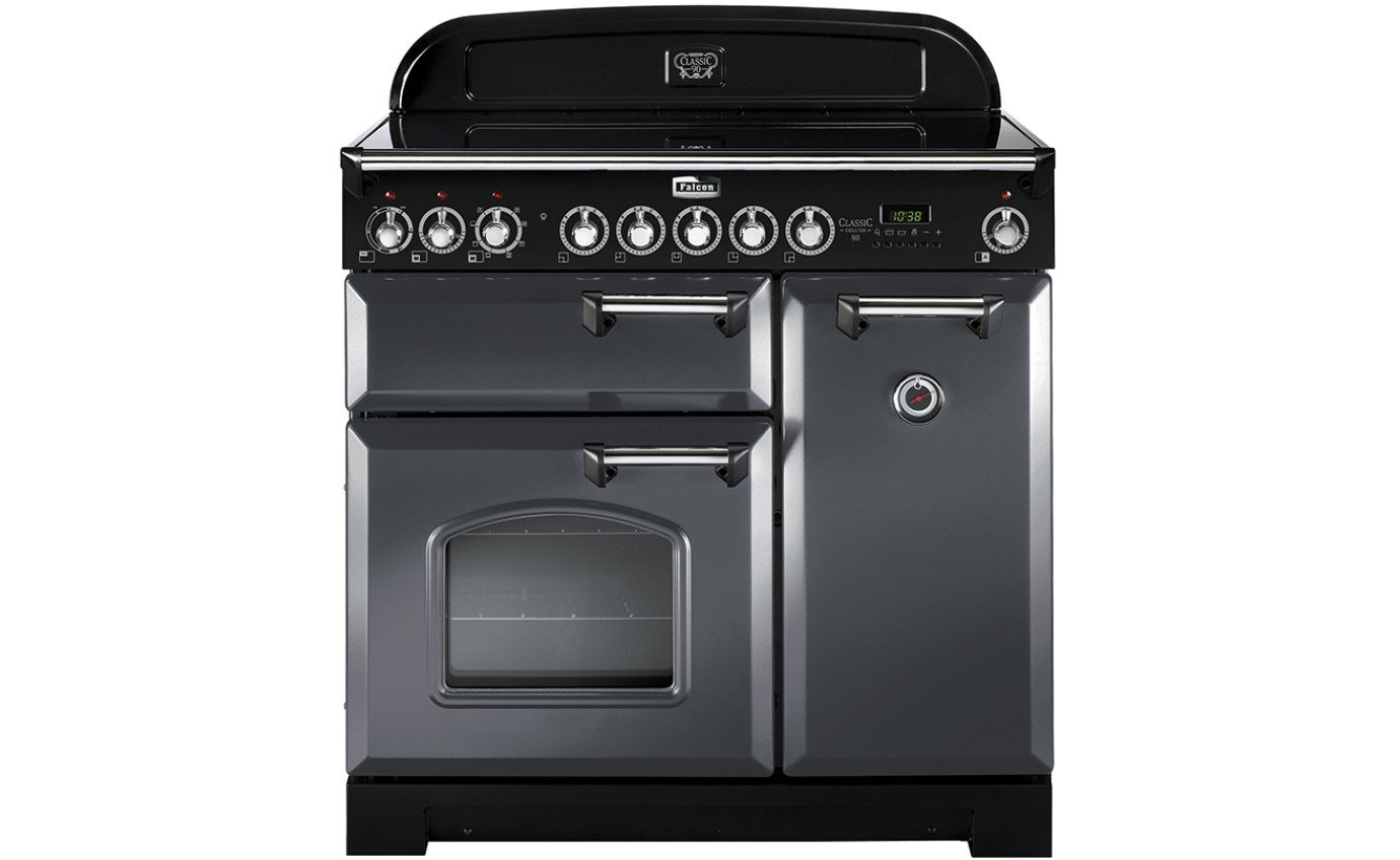Falcon 90cm Classic Deluxe Induction Cooker (Slate/Chrome) CDL90EISLCH