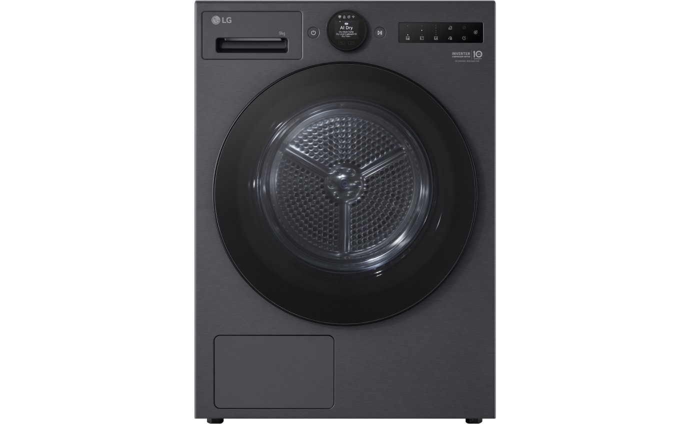 LG 9kg Series 9 Heat Pump Dryer DXH909MB