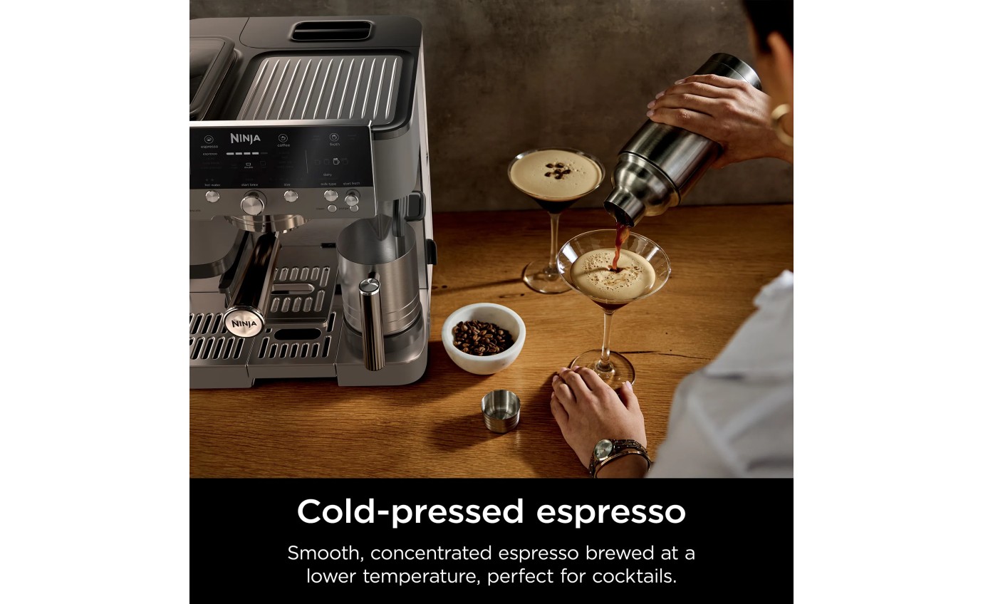 Ninja Luxe Caf&eacute; Premier Espresso Machine (Gunmetal) ES601GM