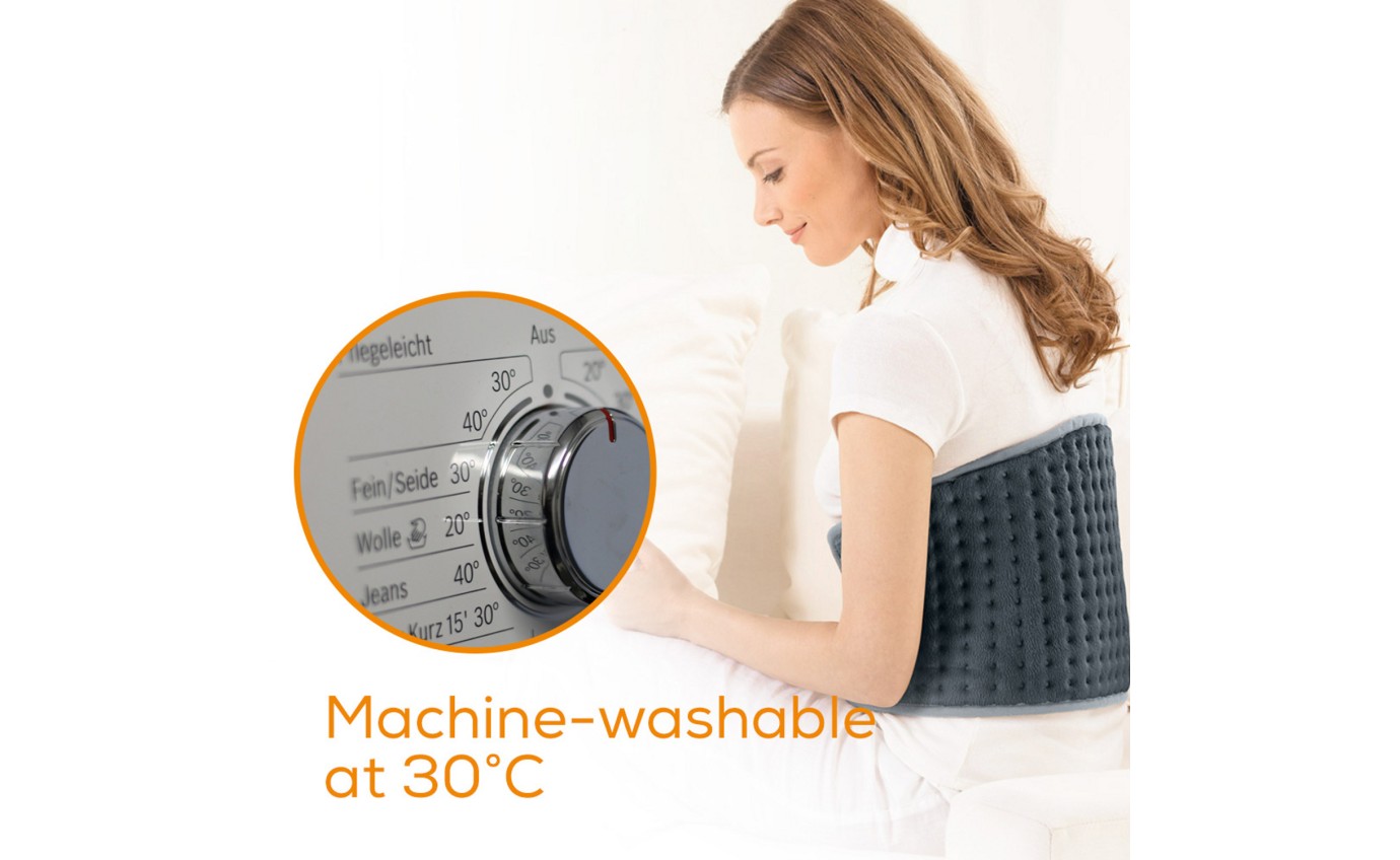 Beurer Cosy Stomach & Back Heat Pad (Grey) HK49