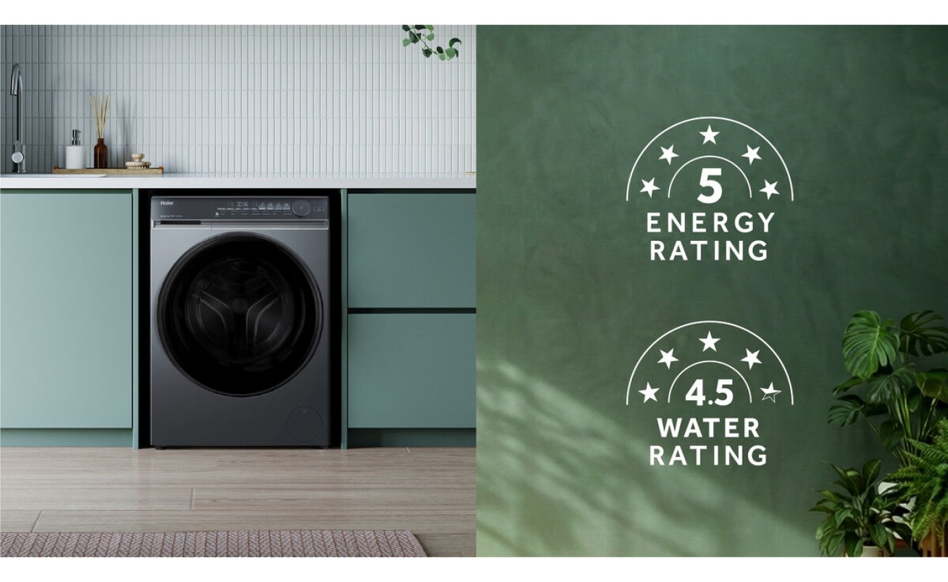 Haier 9.5kg 500 Series Front Load Washing Machine (Dark) HWFS95NB1