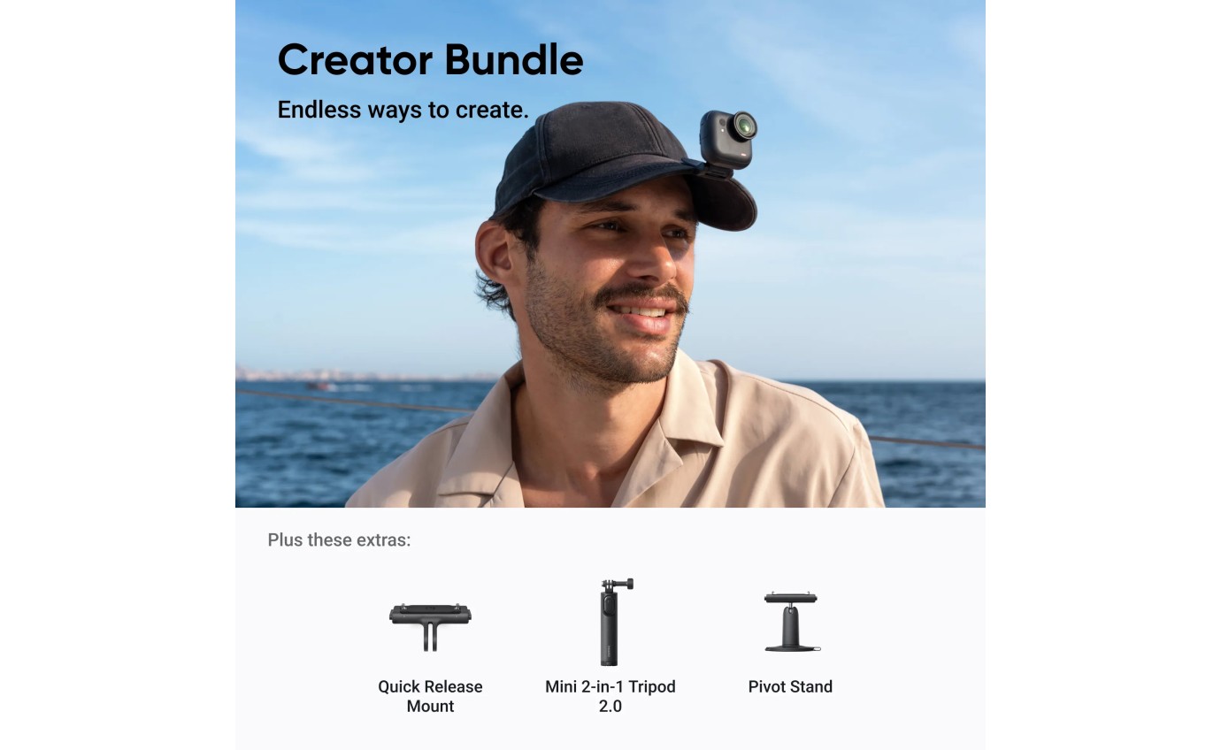 Insta360 GO Ultra Creator Bundle (Black) INSTAGOULTRACB