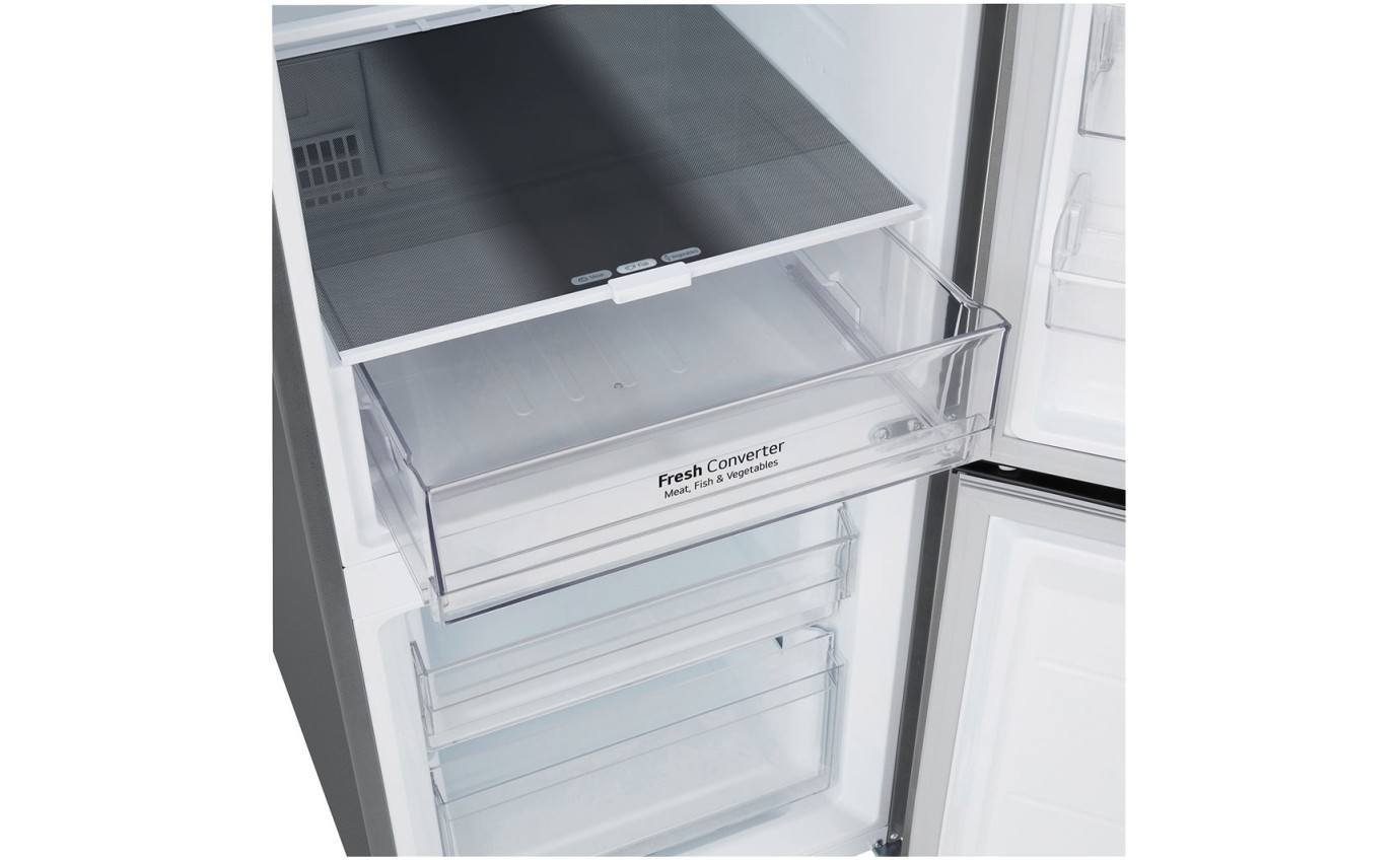 LG 335L Bottom Mount Fridge (Stainless Finish) GBB300PL