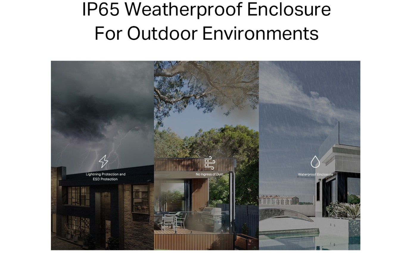 TP-Link AX3000 Outdoor / Indoor Whole Home Mesh WiFi 6 Unit DECOX50OUTDOOR