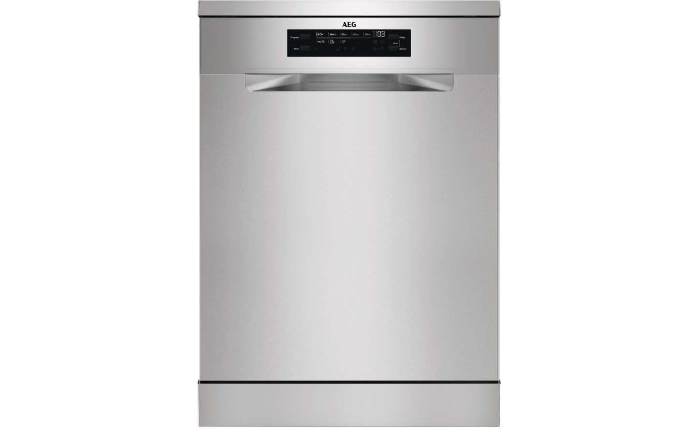 AEG 60cm Freestanding Dishwasher (Stainless Steel) FFB53600PM