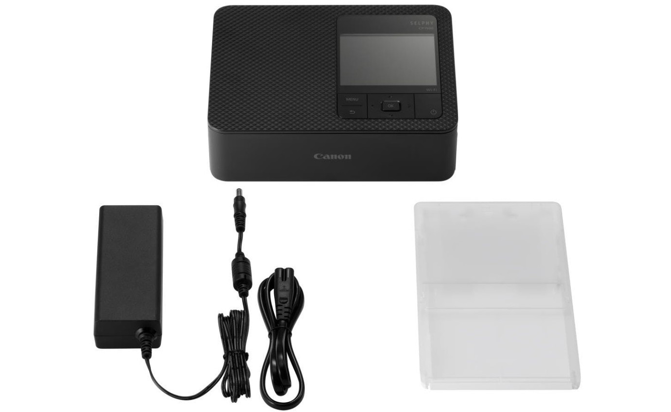 Canon Selphy Compact Photo Printer (Black) CP1500BK