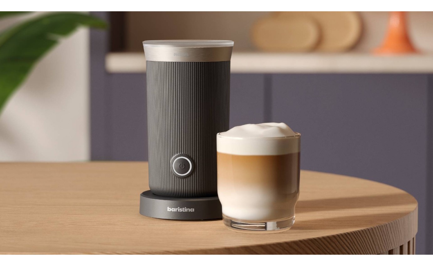 Philips Baristina Milk Frother (Silhouette Black) BAR31160