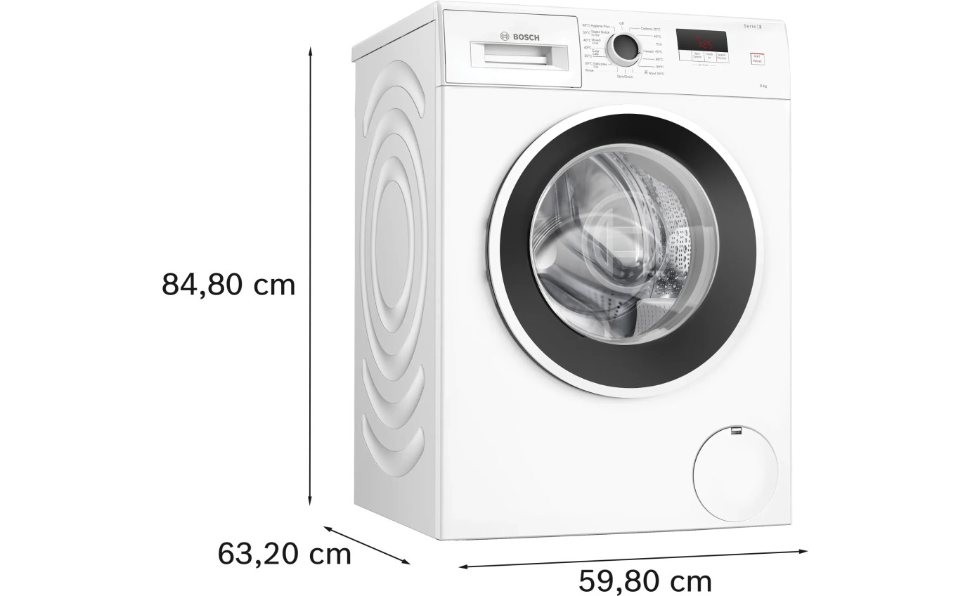 Bosch 8kg Series 2 Front Load Washing Machine WGE03408AU