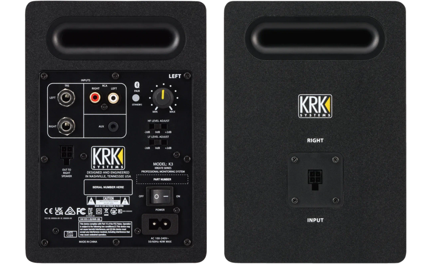 KRK Systems Kreate 3 Studio Monitor (Pair) KRKK3