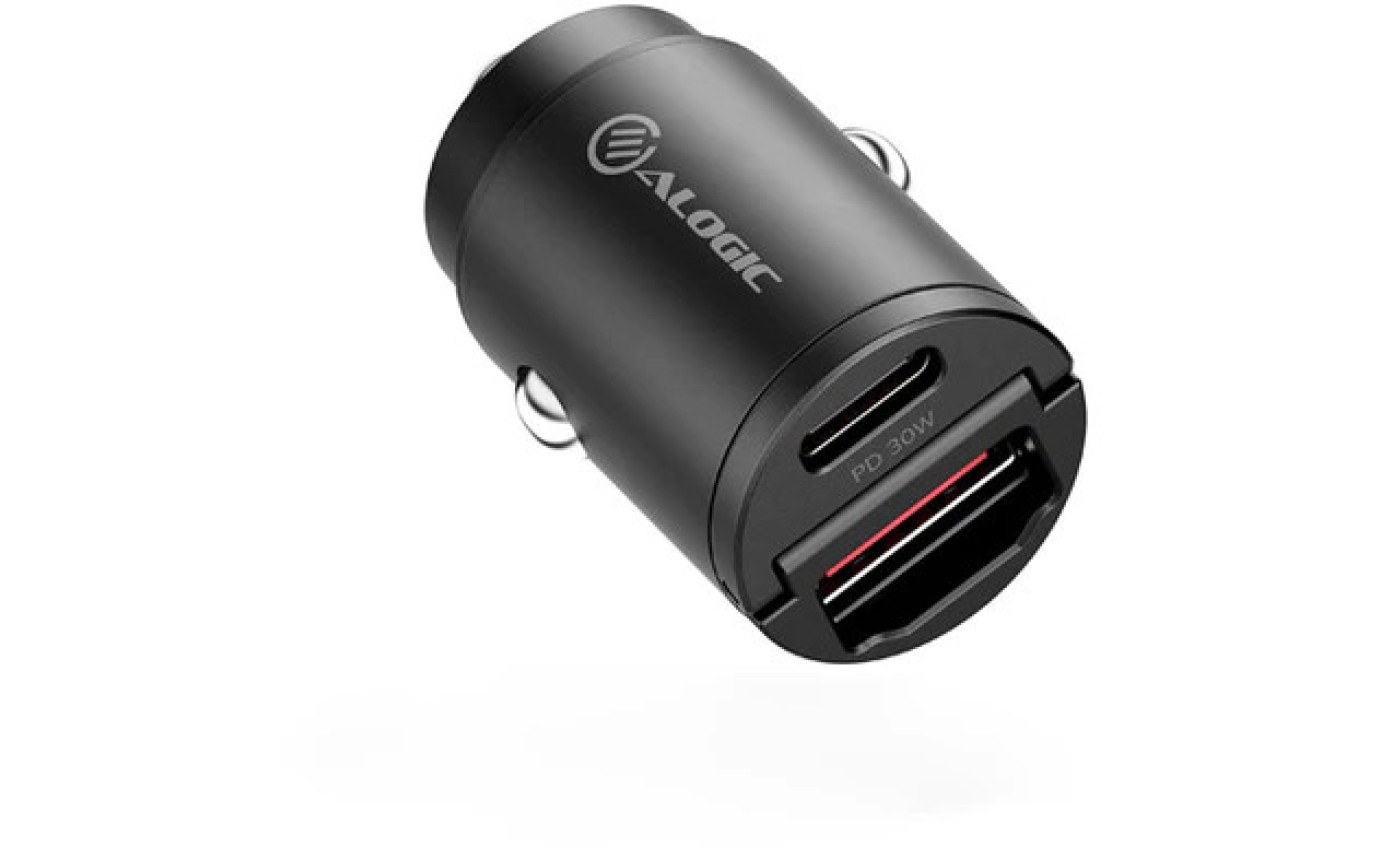 ALOGIC Rapid Power 30W Mini Car Charger CRCA30