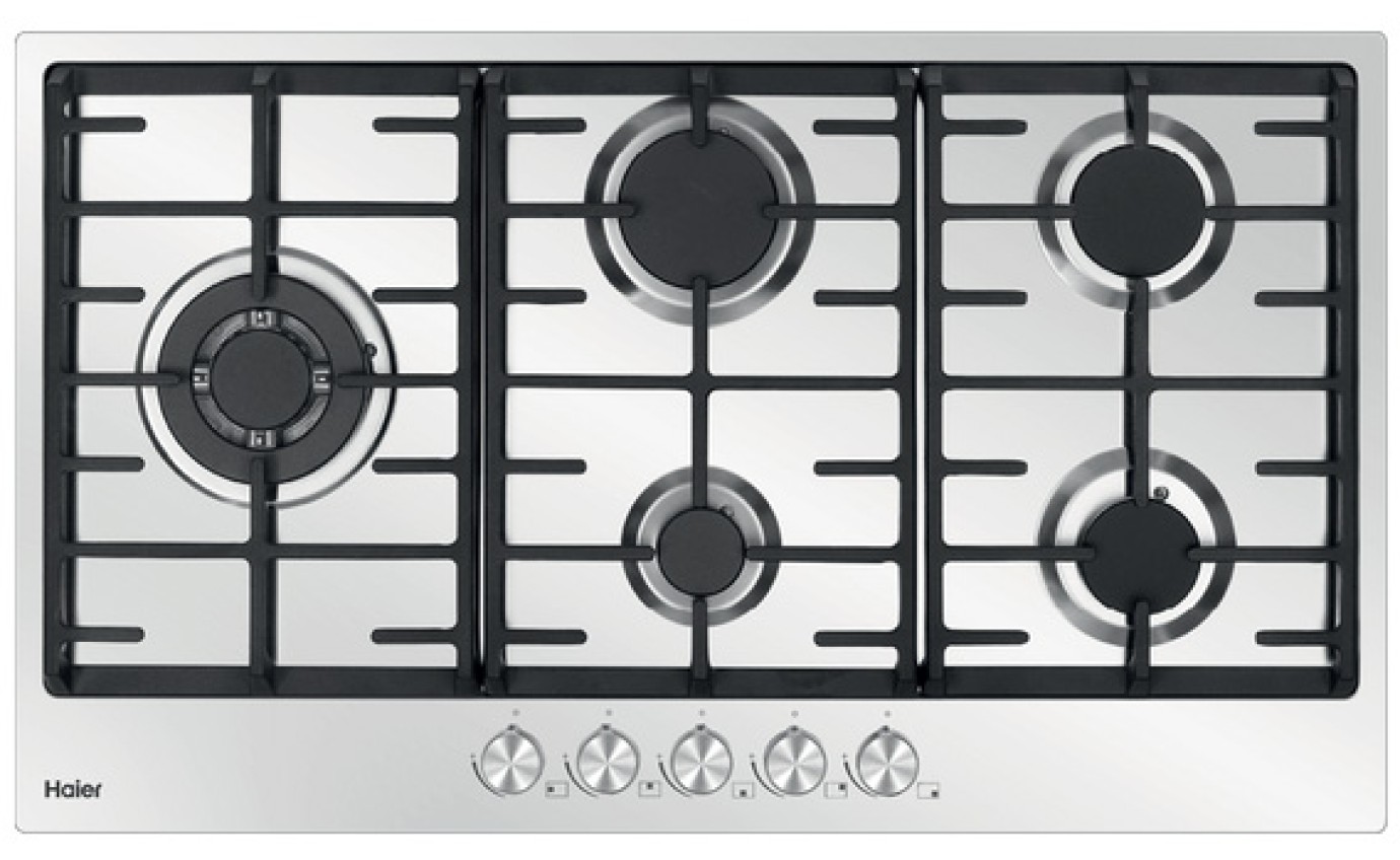 Haier 90cm Gas on Steel Cooktop HCG905WFCX3