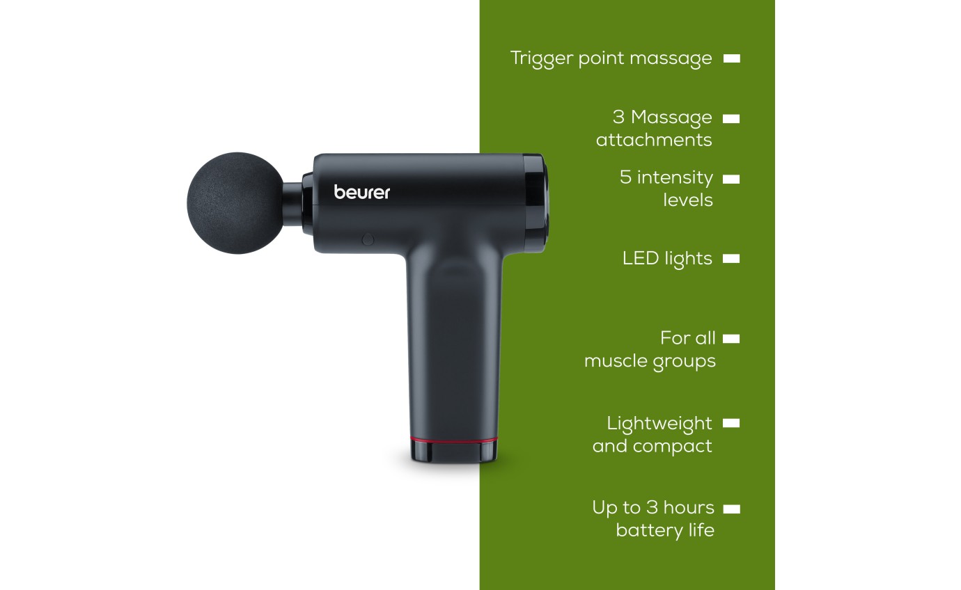 Beurer Limited Edition CompactPower Deep Tissue Massage Gun MG89
