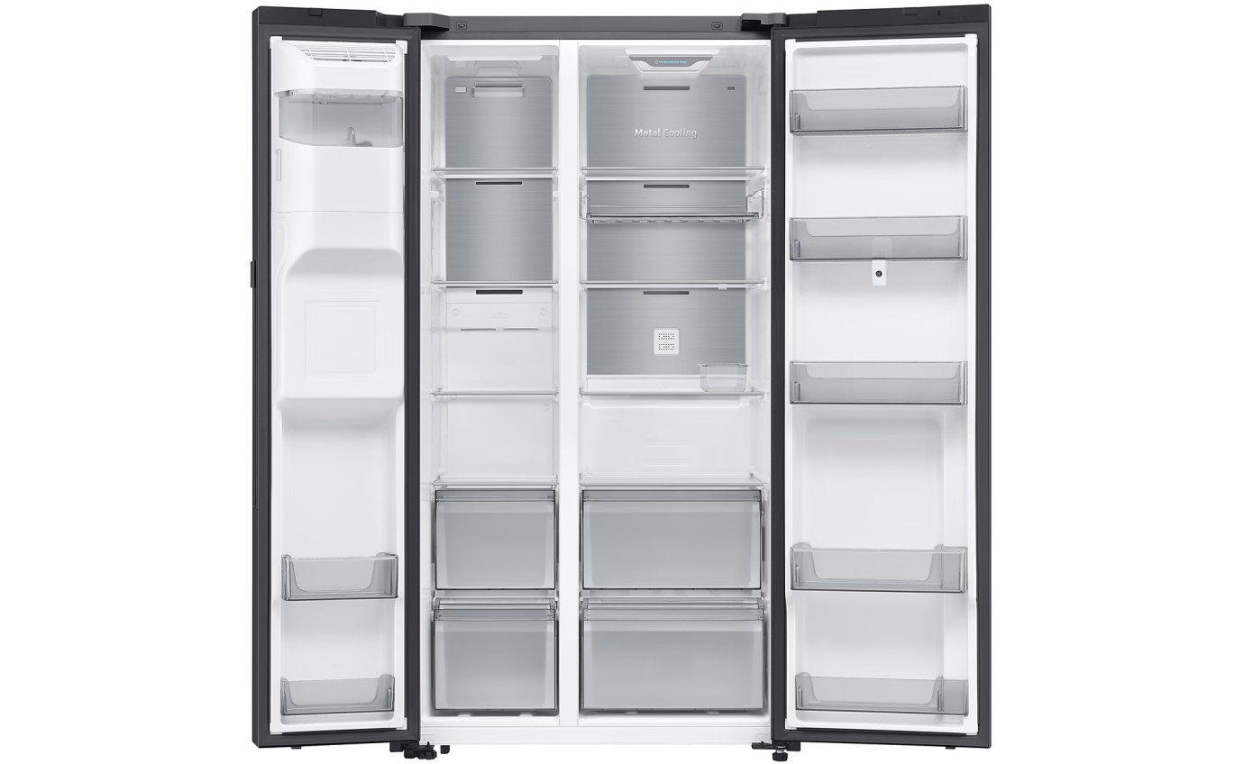 Samsung 615L Family Hub™ Side By Side Fridge SRS6800BFH