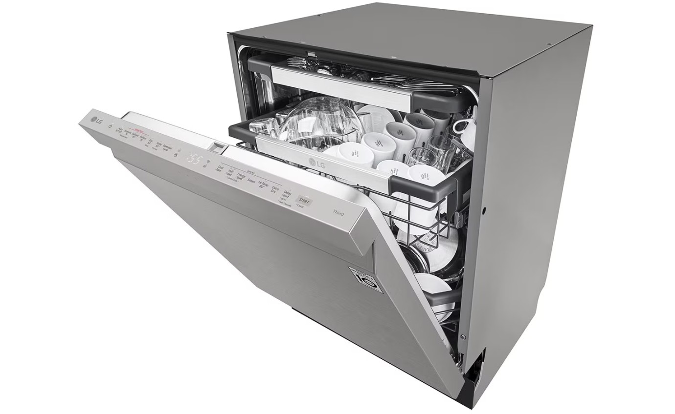 LG 60cm Built-Under Dishwasher (Platinum Steel) XD3A25UPS