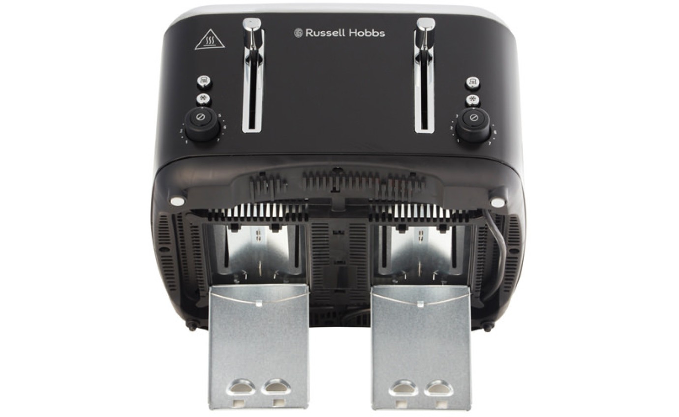 Russell Hobbs Addison 4 Slice Toaster (Matte Black) RHT514BLK