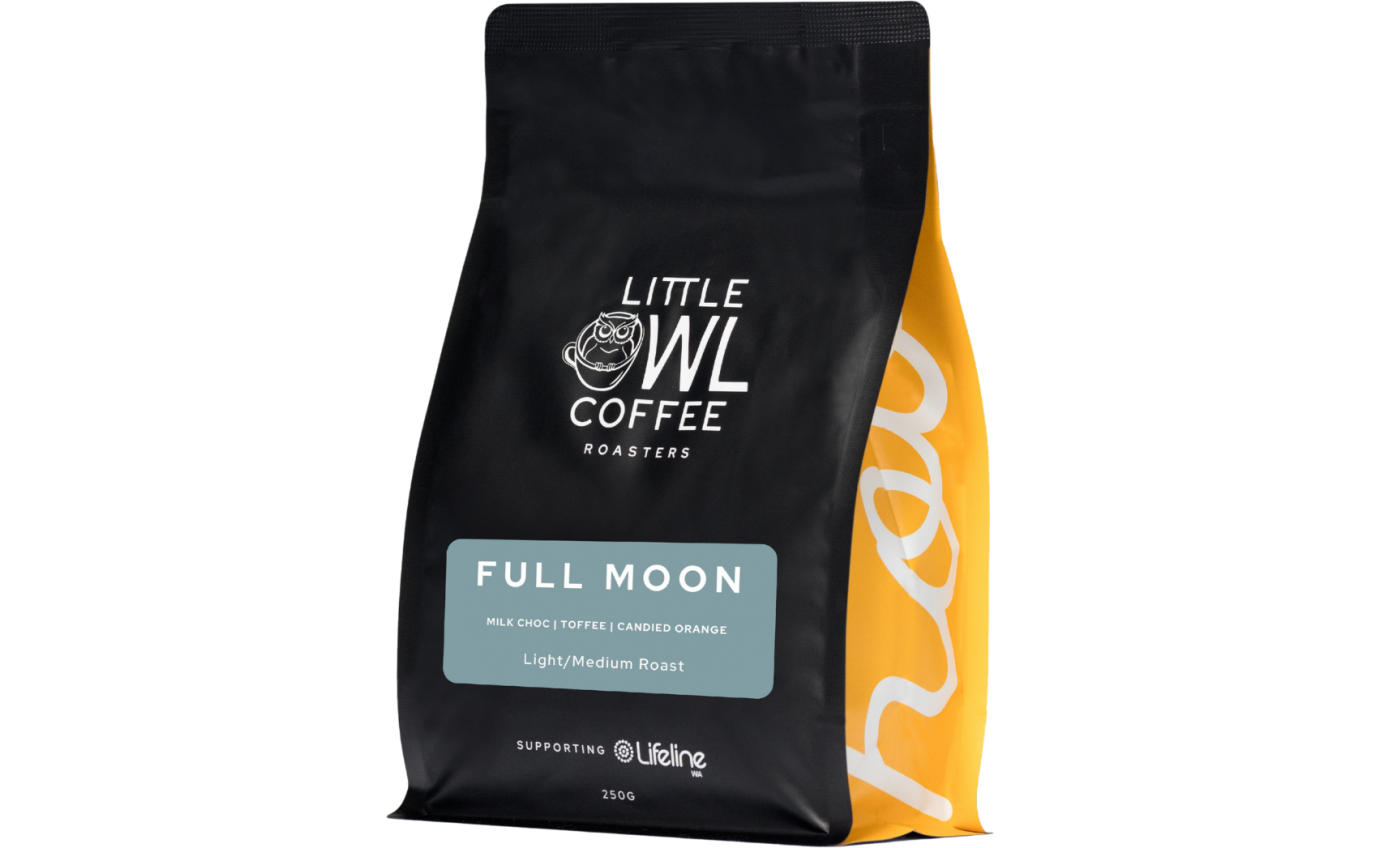 Little Owl Coffee Roasters Full Moon Beans (250g) FULLMOON250G