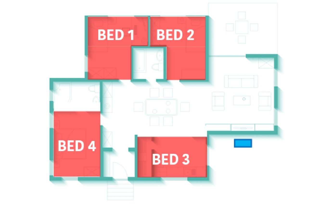 Fujitsu Multi System Air Conditioner Pack (4x 2.5kW Indoor Units) SETMULTIPACK3