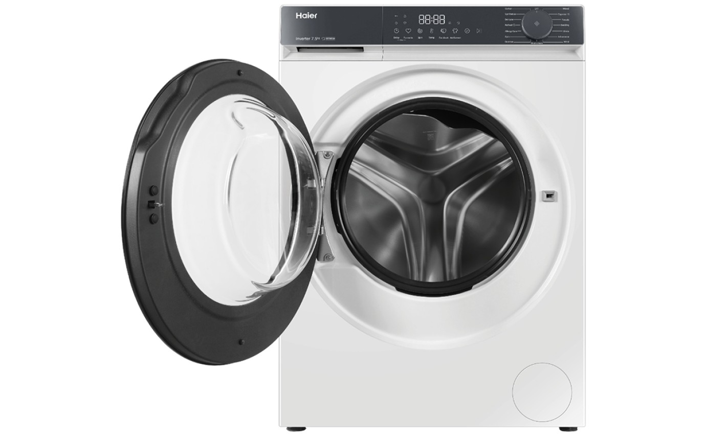 Haier 7.5kg 300 Series Front Load Washing Machine (White) HWF75KW1