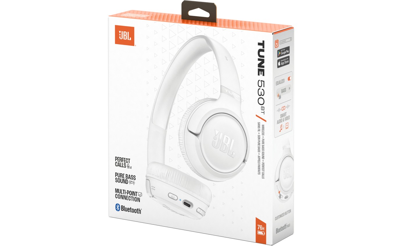 JBL Tune 530BT (White) JBLT530BTWHT