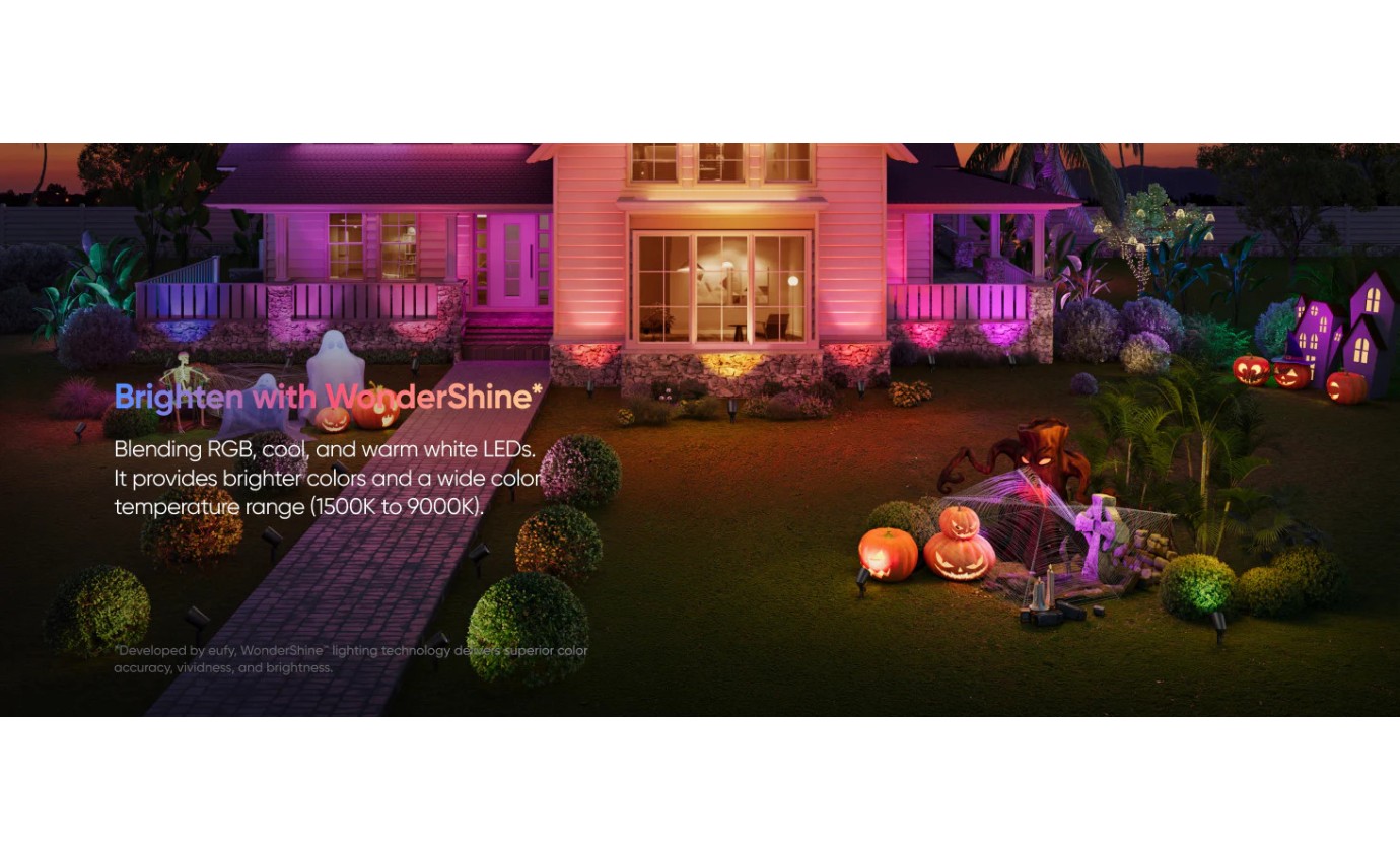 eufy Outdoor Spotlights E10 (2 Pack) T8L20C11