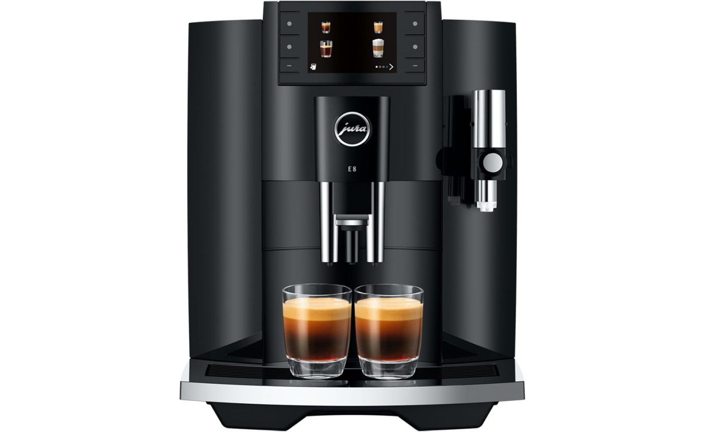 Jura E8 Automatic Coffee Machine (Piano Black) 15661