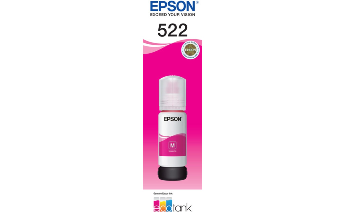 Epson 522 EcoTank Ink Bottle (Magenta) T00M392