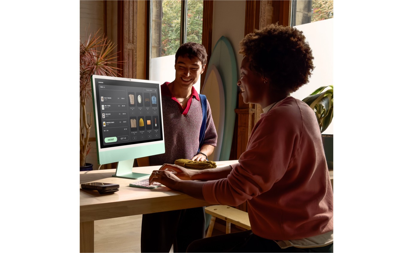 Apple iMac 24 inch Retina 4.5K M4 Chip 10-Core CPU 10-Core GPU 24GB RAM 512GB (Green) MD2Q4XA