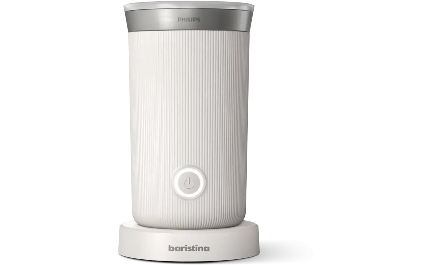 Philips Baristina Milk Frother (Cloud White) BAR31100