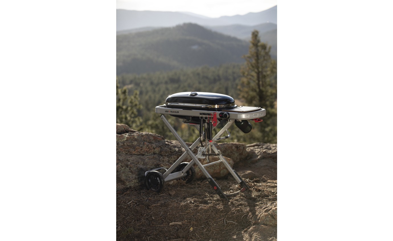 Weber Traveller Portable LPG BBQ (Black) K9010024