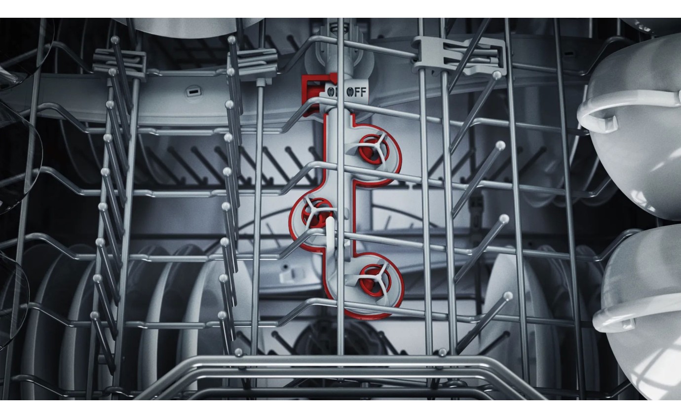 Bosch 60cm Series 8 Built-Under Dishwasher (Anti-fingerprint Brushed Steel) SMU8ZCS01A