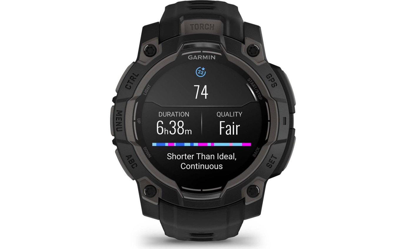 Garmin Instinct 3 45mm AMOLED Smart Watch (Black) 0100293600