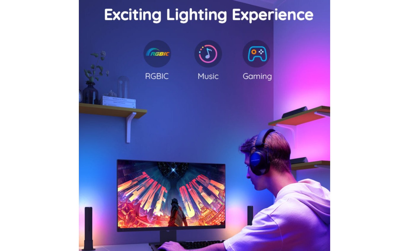 Govee Flow Plus Light Bar Pair RGBIC H6056ED1