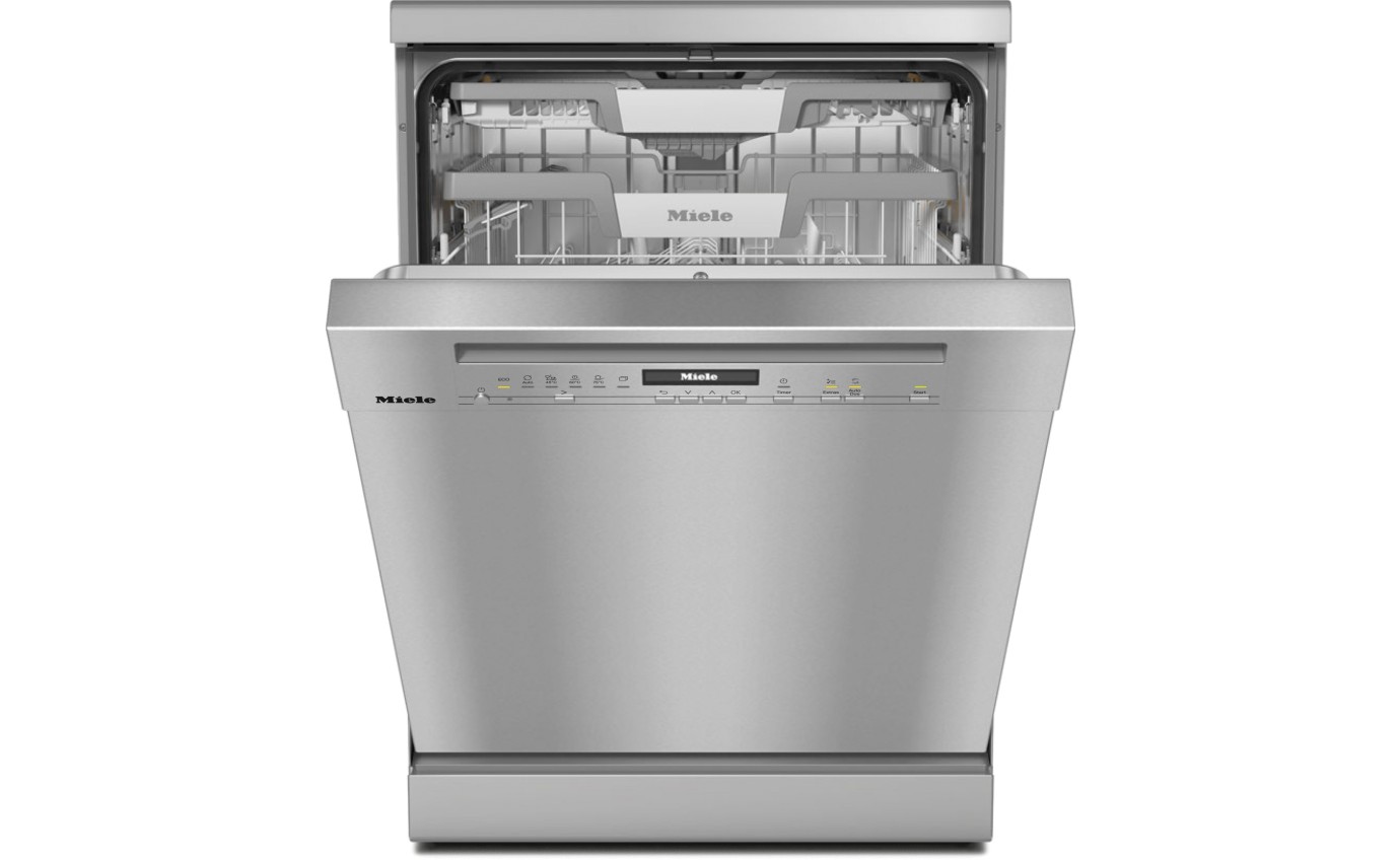 Miele 60cm Freestanding Dishwasher with AutoDos (CleanSteel) G7130SCCLST