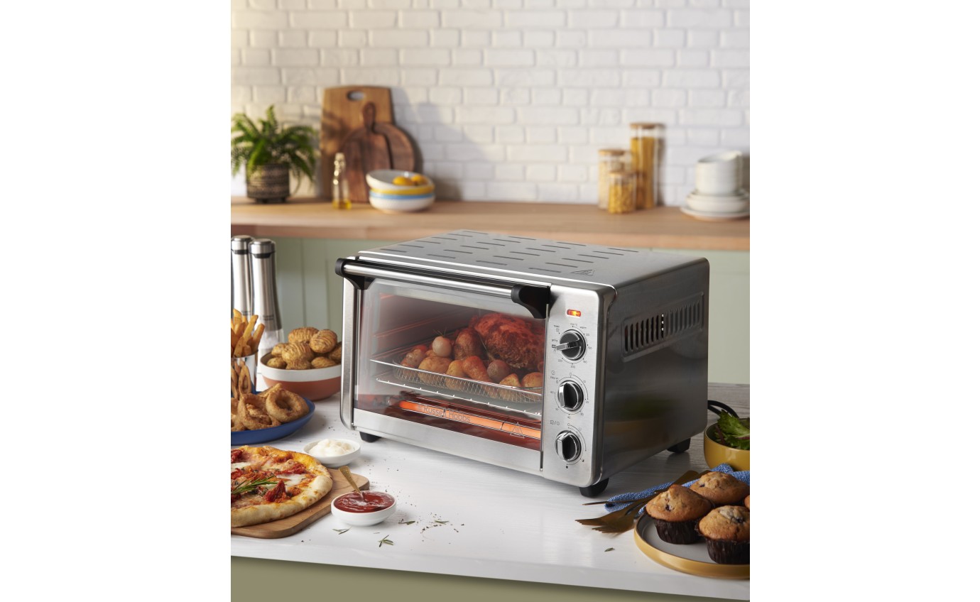 Russell Hobbs Air Fry Crisp 'N Bake Compact Toaster Oven RHTOV25
