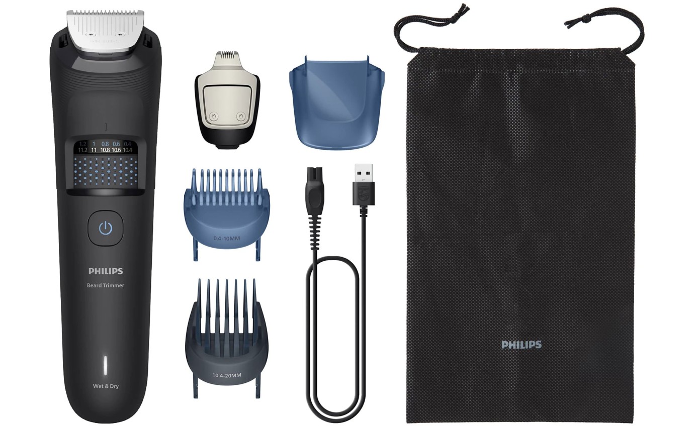 Philips Series 5000 Beard Trimmer (Black) BT577515