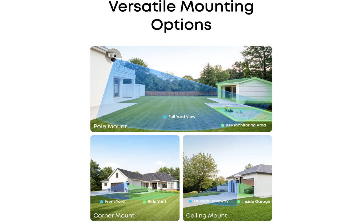 eufy Security NVR Security System S4 Max (4 PoE PTZ Kit) E8E00T21