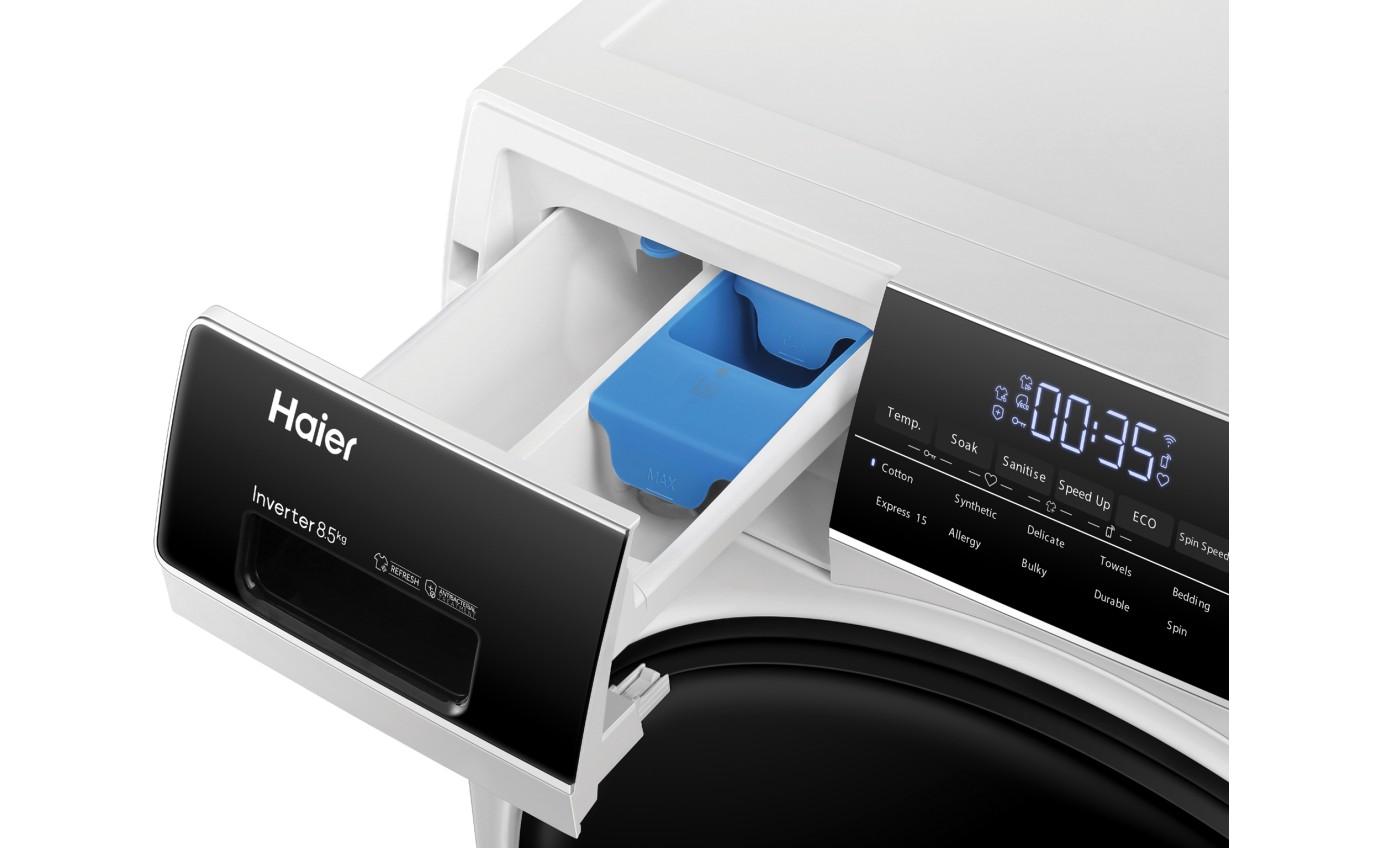 Haier 8.5kg 500 Series Front Load Washing Machine (White) HWF85AN1