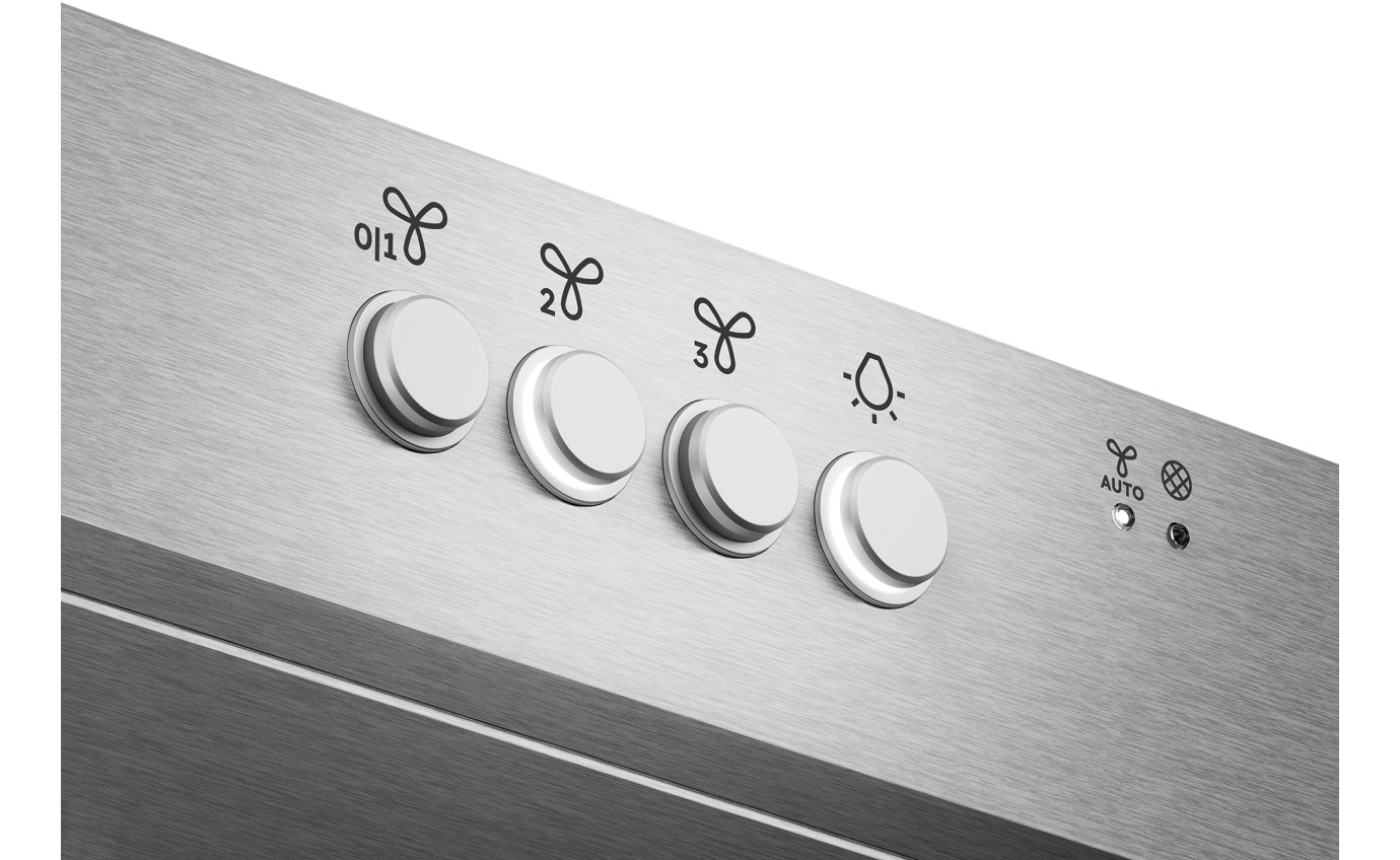 Westinghouse 60cm Canopy Rangehood (Stainless) WRC614SD