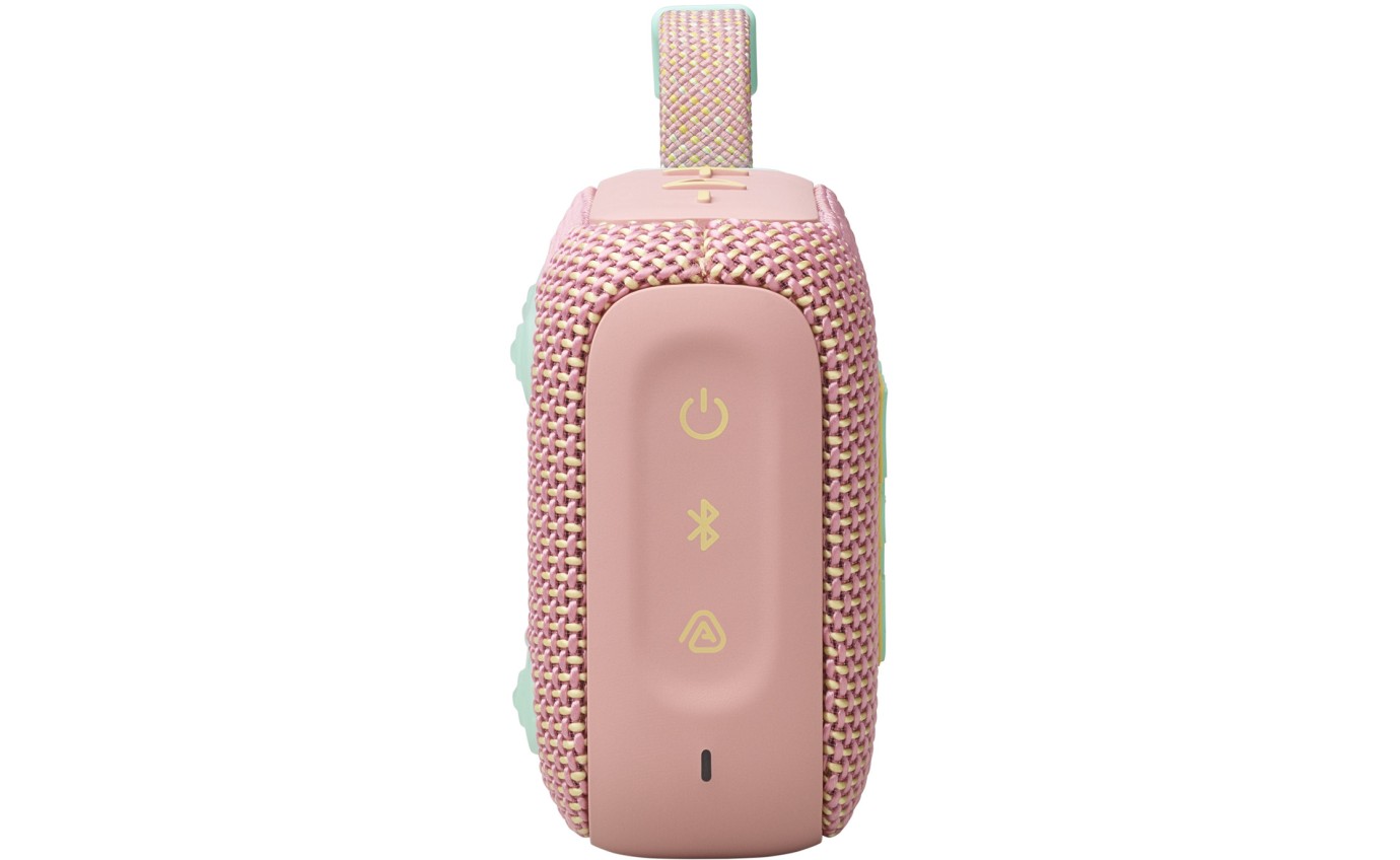 JBL Go 4 Mini Portable Bluetooth Speaker (Pink) JBLGO4PINK