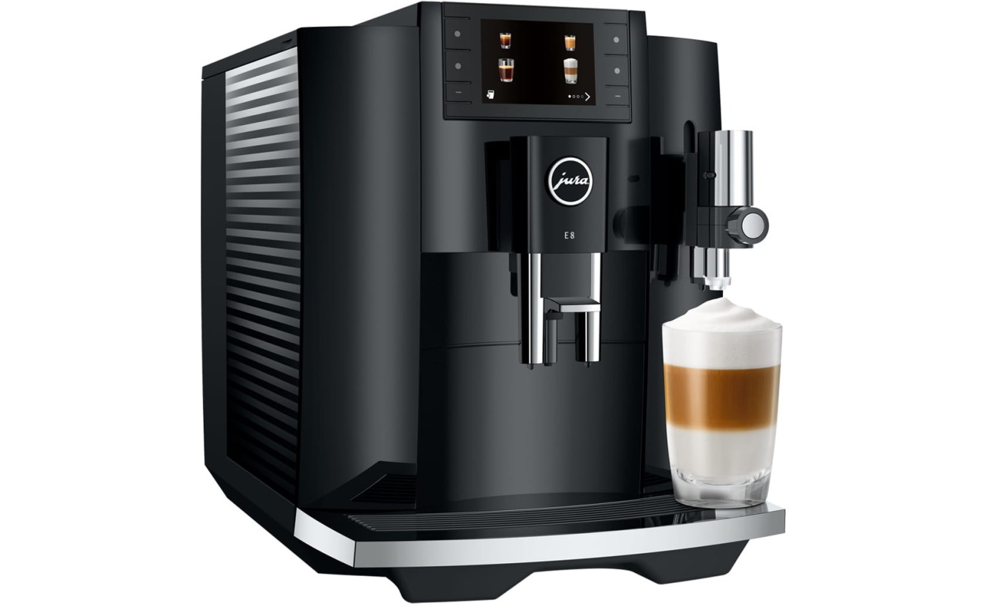 Jura E8 Automatic Coffee Machine (Piano Black) 15661