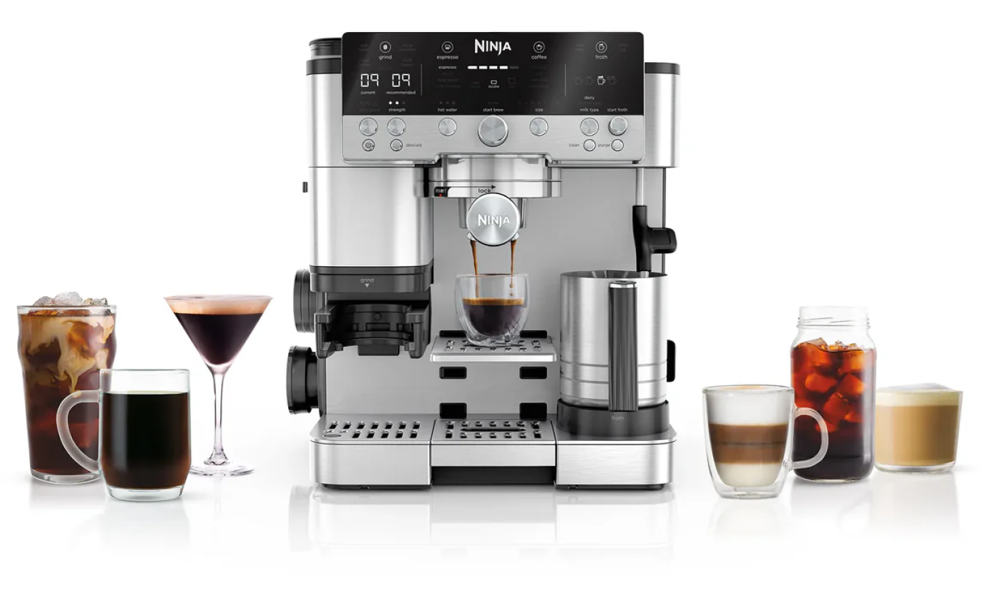 Ninja Luxe Cafe&trade; Premier Espresso Machine (Stainless Steel) ES601