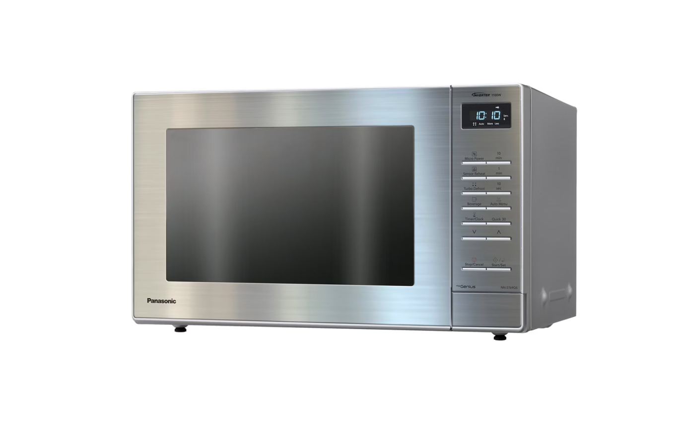Panasonic 32L 1100W Inverter Microwave (Stainless Steel) NNST69QSQPQ
