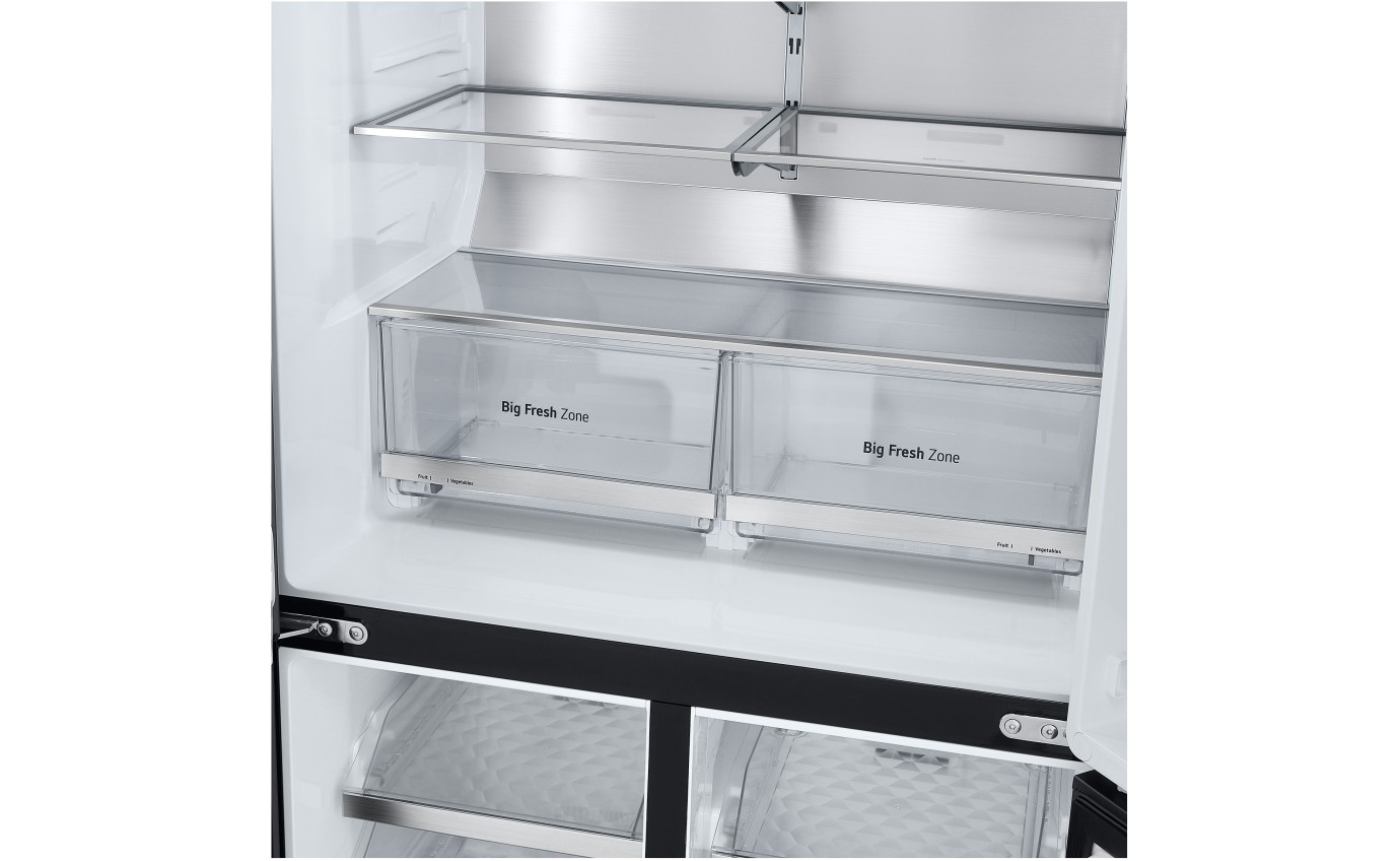 LG 637L French Door Fridge (Matte Black) GFL700MBL