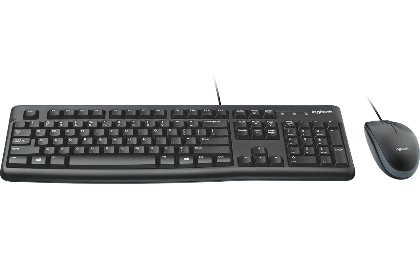 Logitech MK120 Wired Keyboard and Mouse Combo 920002586