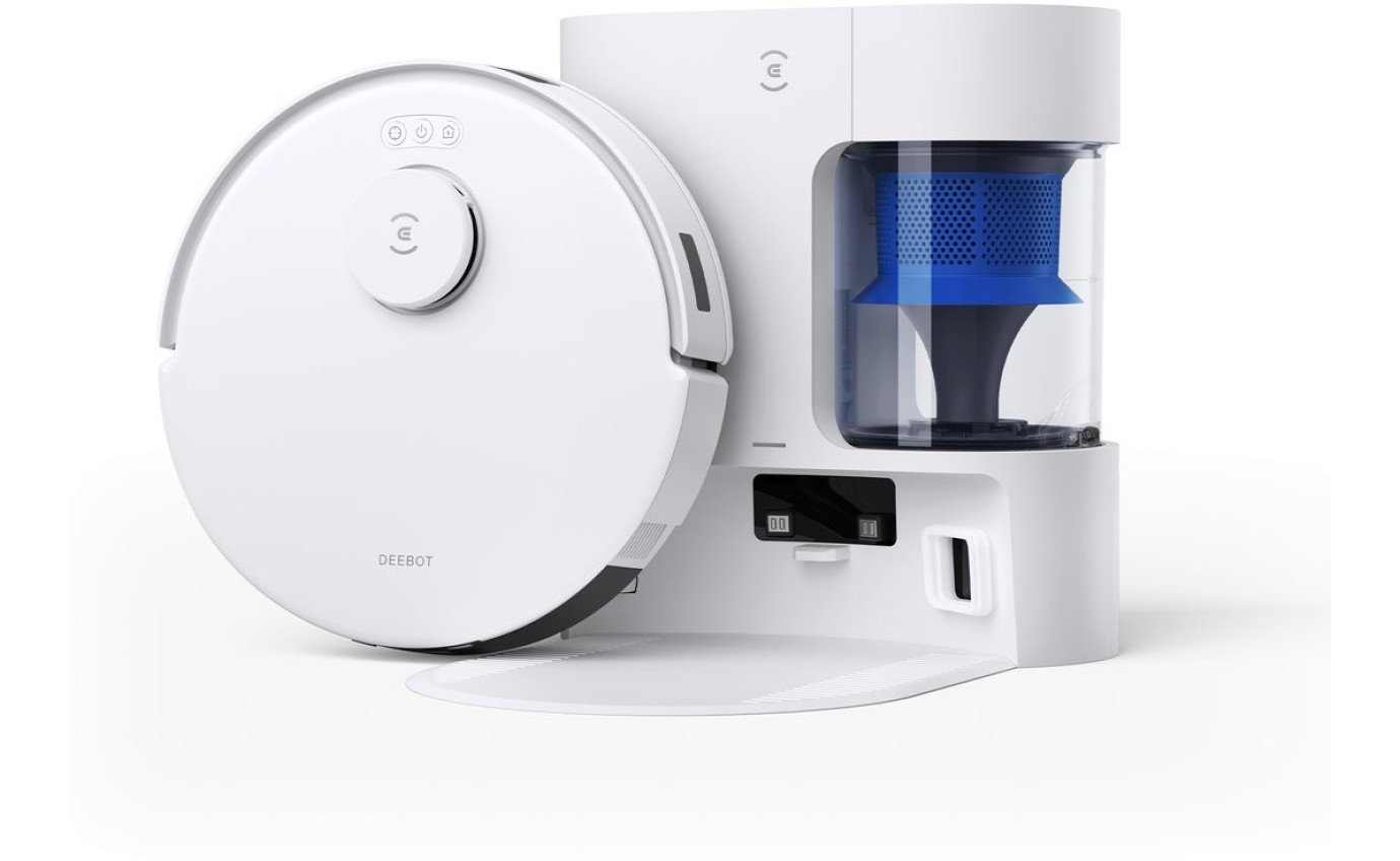 Ecovacs Deebot N20 Pro Plus Bagless Robot Vacuum & Mop (White) DKX55PLUS