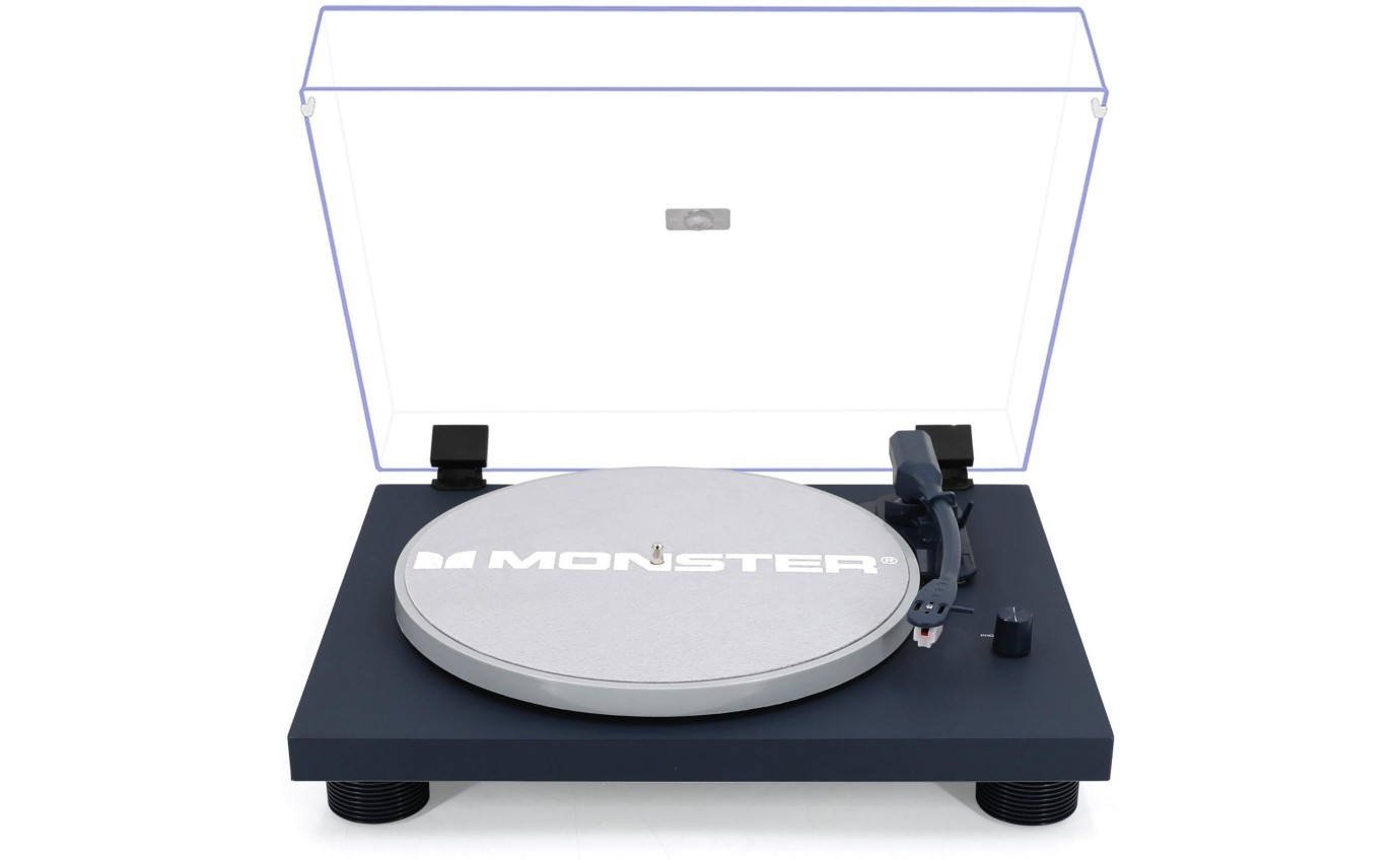 Monster Manual Vinyl Turntable (Navy) MTTT249NB
