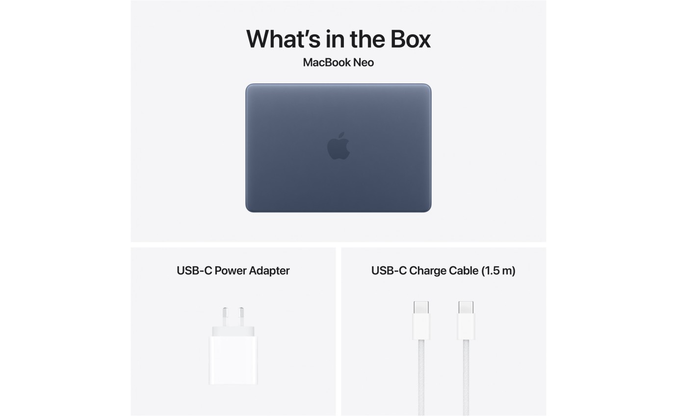 Apple MacBook Neo 13-inch 256GB (Indigo) MHFF4XA